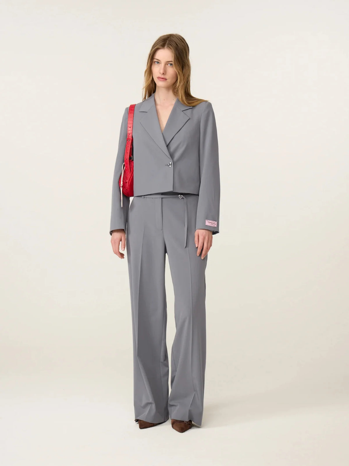 Nena Blazer Office Grey