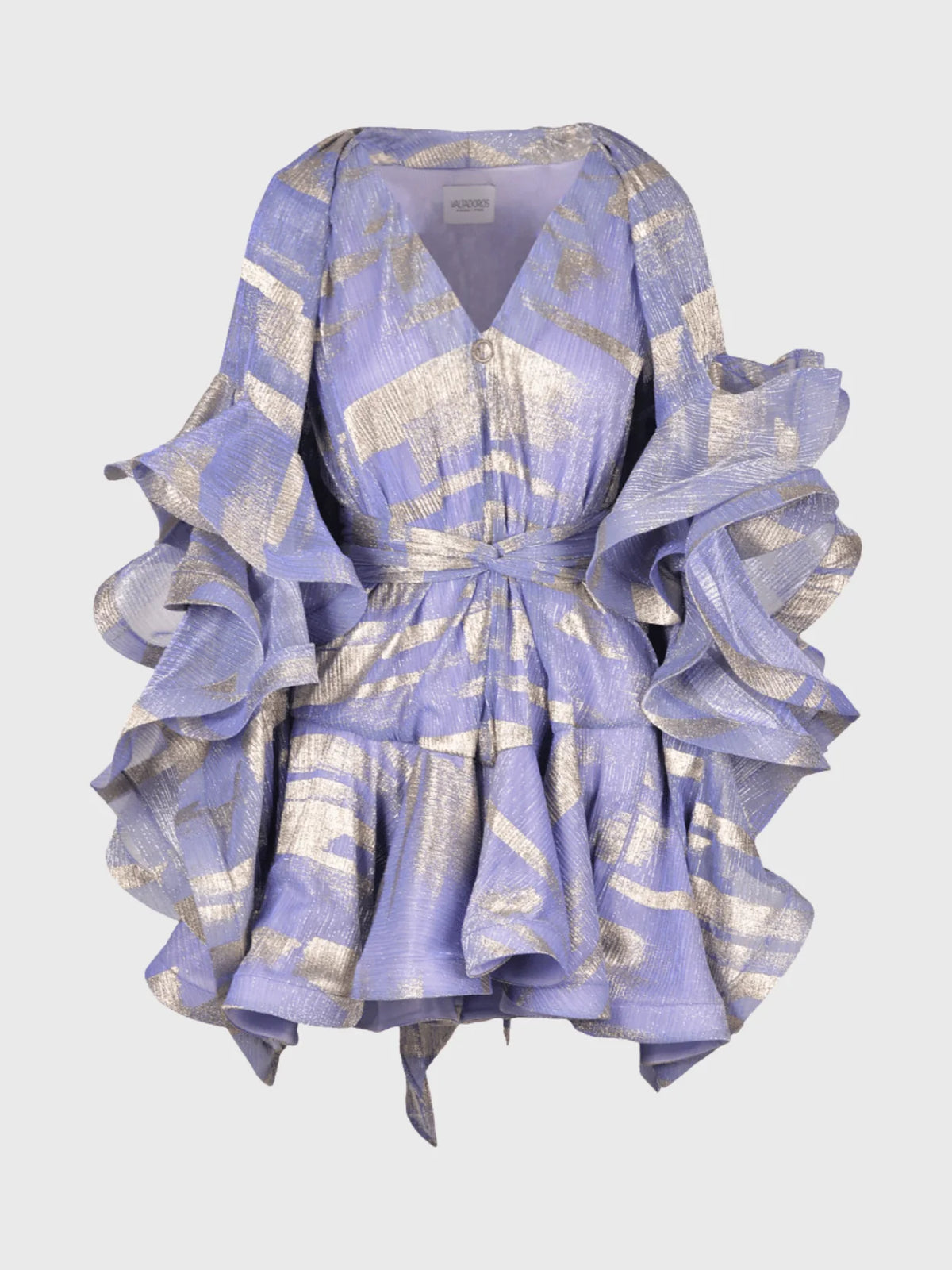 Minikleid mit Volants