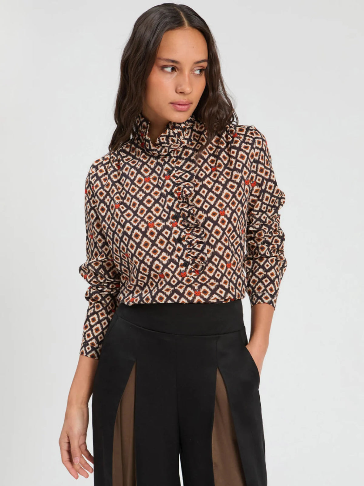 Ikat Mariquitas Bluse