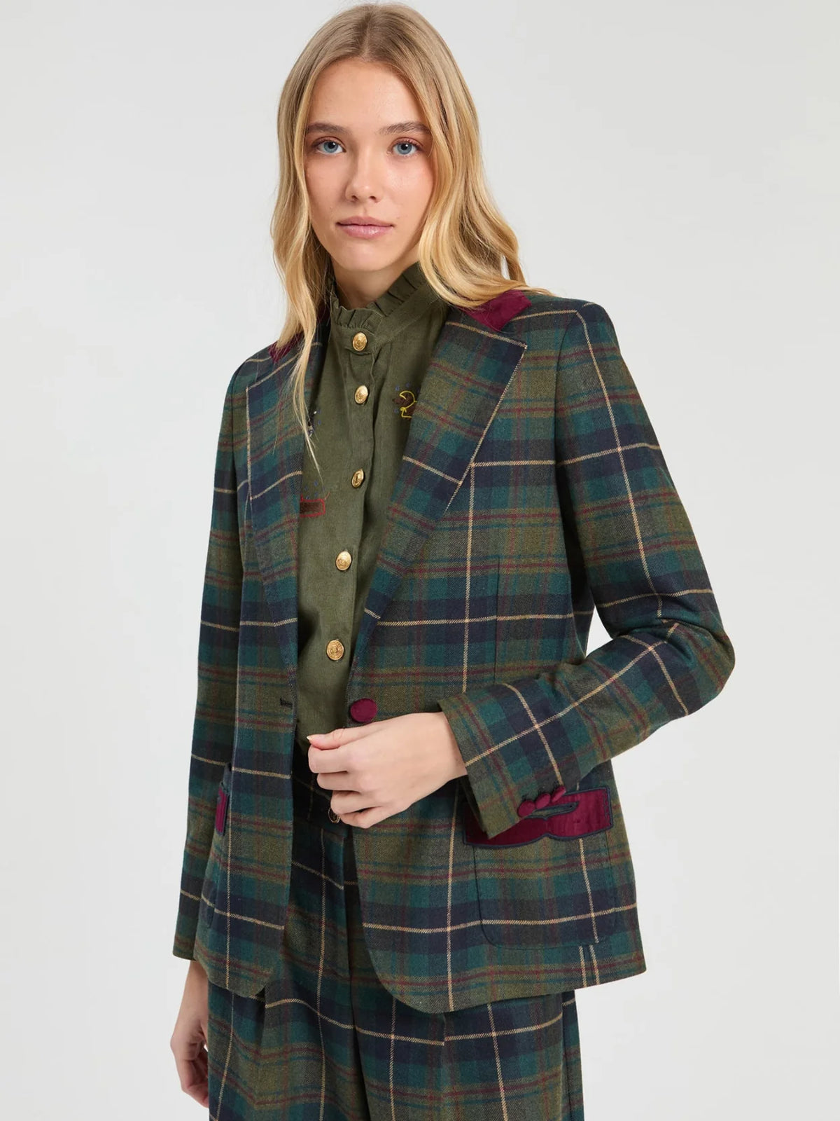 Tartan Blazer